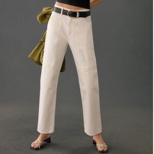 AGOLDE Cooper Cargo High-Rise Straight Jeans